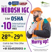 Green World’s Super Hit Offer on NEBOSH IGC